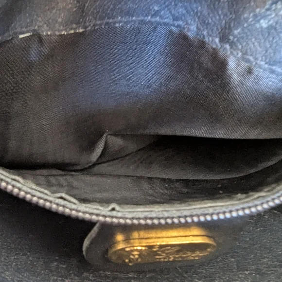 GUCCI GG MONOGRAM CANVAS LEATHER VINTAGE WOMEN'S SHOULDER BAG - Picture 12 of 13